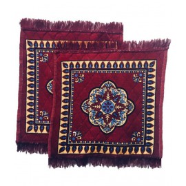 SHOP BY ROOM Velvet Prayer Mat - Maroon