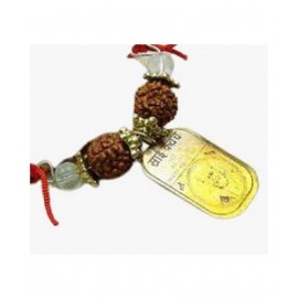 SHRI ASTHA VINAYAK SAI KAVACH/Yantra for For Health, Wealth, Protection, Prosperity and Success PACK OF 1 Brass Yantra  (Pack of 1)