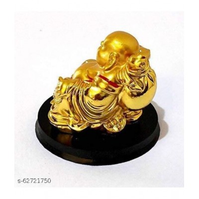 SHRI SHAKTI Handicraft Resin Buddha Idol 8 x 7 cms Pack of 1