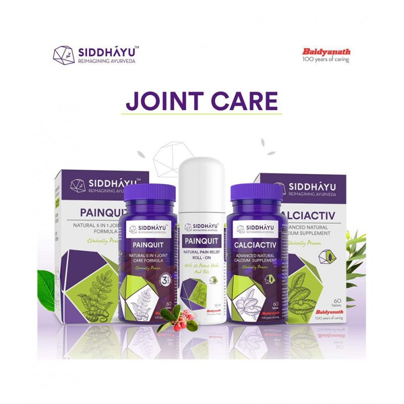 SIDDHAYU Joint Care Kit Tablet 100 gm Pack of 3 SIDDHAYU Joint Care Kit Tablet 100 gm Pack of 3
