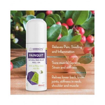 SIDDHAYU Painquit Roll on Liquid 75 ml Pack Of 1 SIDDHAYU Painquit Roll on Liquid 75 ml Pack Of 1