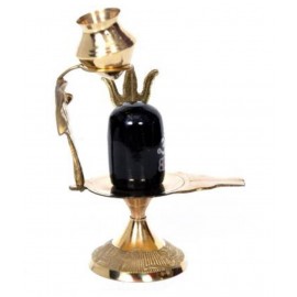 SKE Black Brass Handicraft Showpiece - Pack of 1