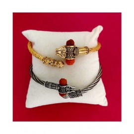 SKE Silver and Golden lining Kada