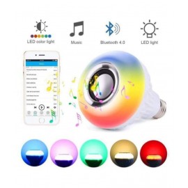 SKYRISE Music and Light Bulb 7W LED Bulb Cool Day Light - Pack of 1