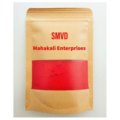 SMVD® MAHAKALI Enterprises Special Dark RED SINDHOOR KUMKUM Powder 60 Grams, Pack of 2
