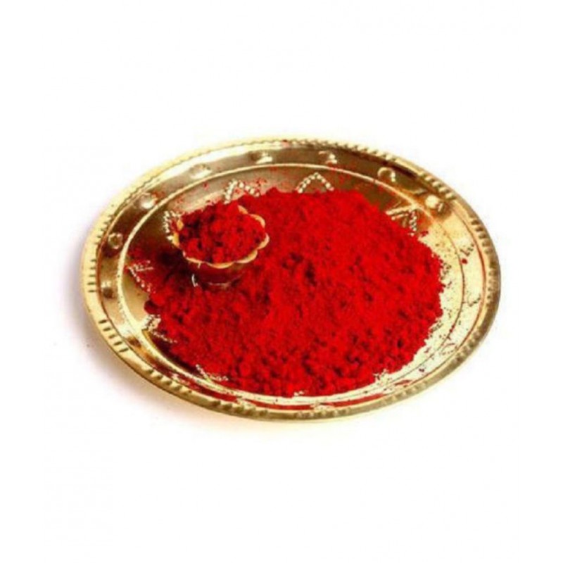 SMVD® VAISHNODEVI SUPER RED ROSE SINDHOOR KUMKUM Powder 200 Grams Pack