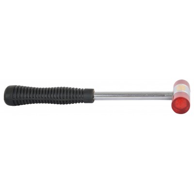 SOFT FACED HAMMER 25MM  WITH STEEL HANDLE AND GRIP