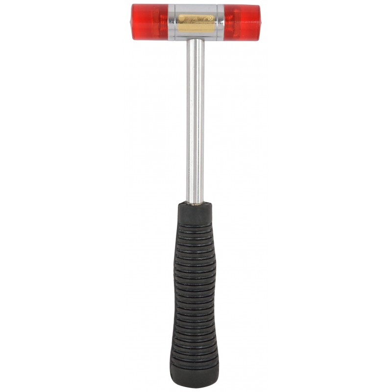 SOFT FACED HAMMER 25MM  WITH STEEL HANDLE AND GRIP