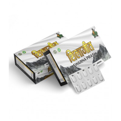 SRPN Shilajit Swarna Prash Ayurvedic Tablet 20 no.s