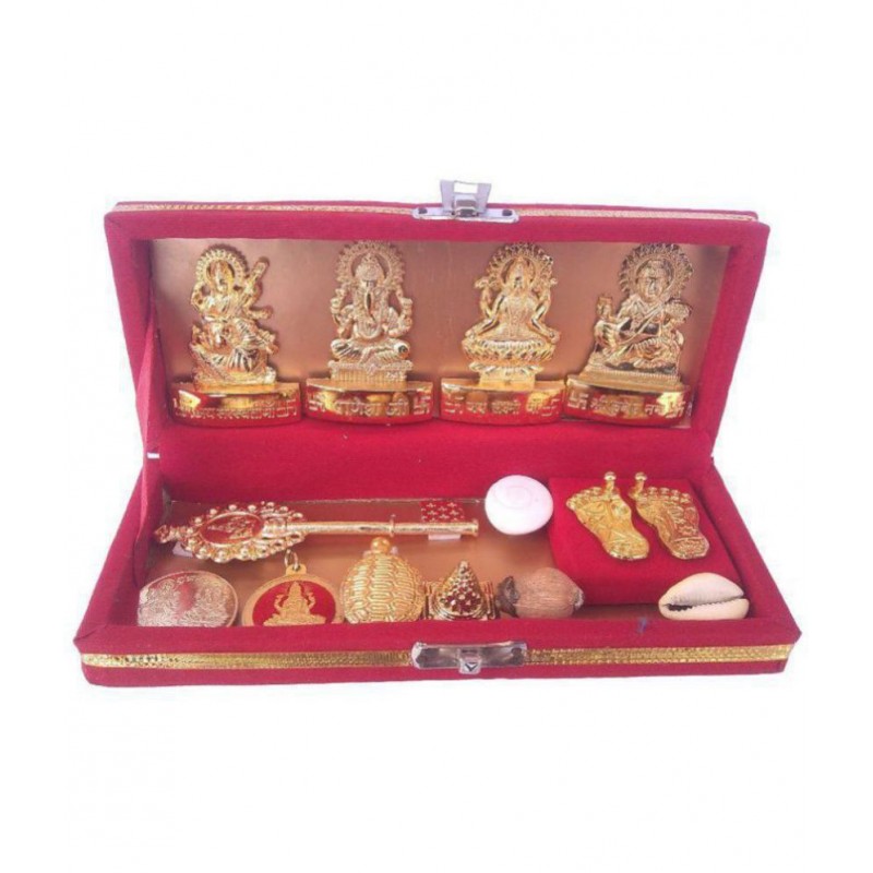 S.S Creation Shri Dhan Laxmi-Kuber Bhandari Yantra -13  pcs