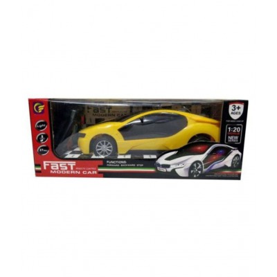 ST Enterprises Remote Control Fast Modern Car with 3D Light and Go Forward Backward and Stop Features