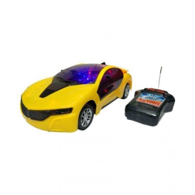 ST Enterprises Remote Control Fast Modern Car with 3D Light and Go Forward Backward and Stop Features