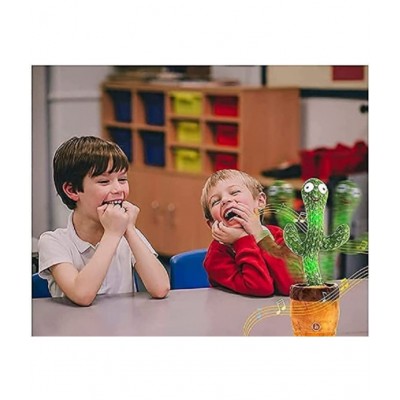 STALLION TRADING Dancing cactus Musical toys for Boys/Girls/Baby toys/Singing Recording Repeat What You Say Funny Education Toys for Kids