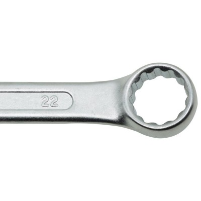 STANLEY 70-964E Chrome Vanadium Steel Combination Spanner Set of12-Piece Combination Spanner Set (6mm, 7mm, 8mm, 9mm, 10mm, 11mm, 12mm, 13mm, 14mm, 17mm, 19mm, 22mm)