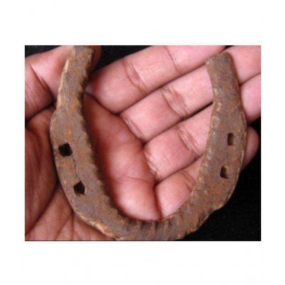 STAR SHINE Original Kale Ghod Ki Naal/ Black Horse Shoe for Good Luck And Restrict Bad/Evil Energy(SET OF 2)