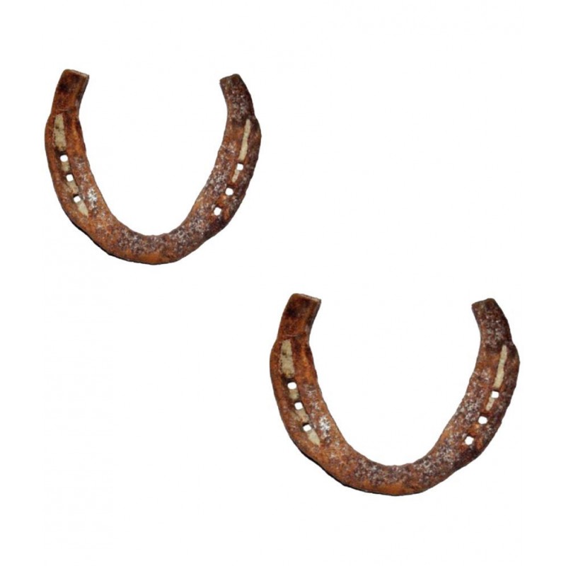 STAR SHINE Original Kale Ghod Ki Naal/ Black Horse Shoe for Good Luck And Restrict Bad/Evil Energy(SET OF 2)