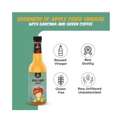 STG APPLE CIDER VINEGAR With Garcinia & Green Coffee 500 ml Unflavoured Single Pack STG APPLE CIDER VINEGAR With Garcinia & Green Coffee 500 ml Unflavoured Single Pack