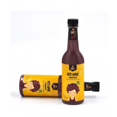 STG RED WINE VINEGAR WITH MOTHER OF VINEGAR 500 ml Grape Single Pack