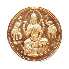 SUBHASHINI Gajalakshmi Gaja laxmi Copper Coin