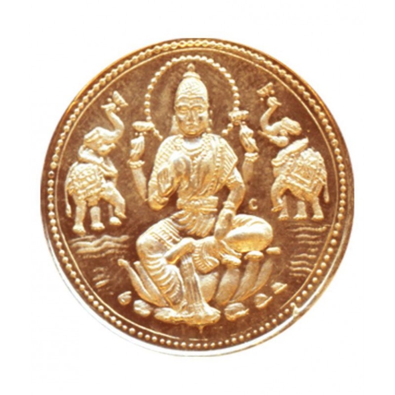 SUBHASHINI Gajalakshmi Gaja laxmi Copper Coin