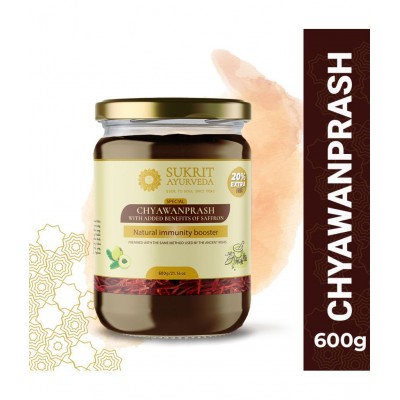 SUKRIT AYURVEDA Chyawanprash 600 gm Pack of 1