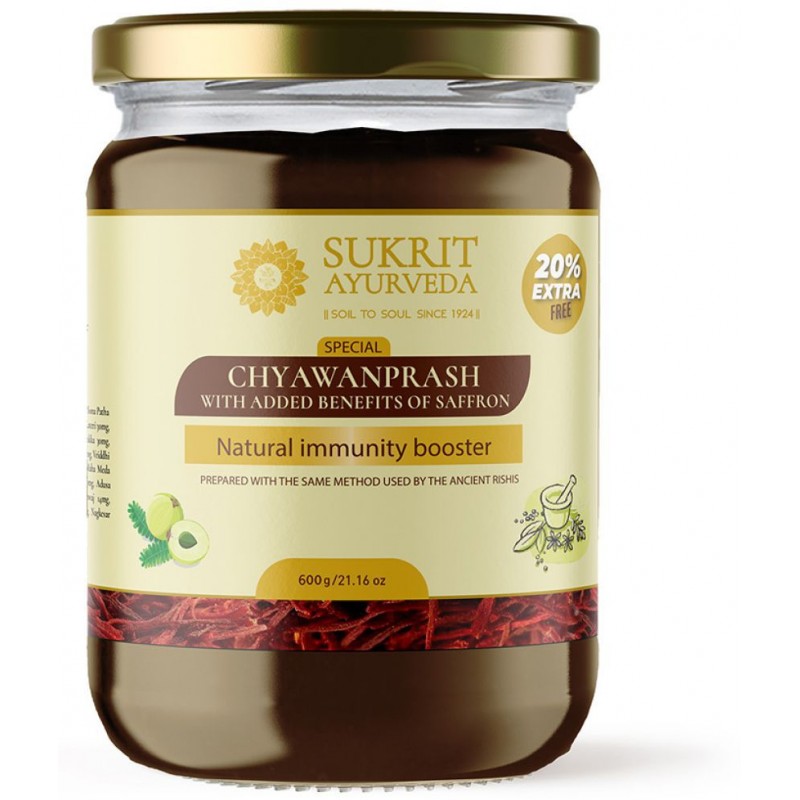 SUKRIT AYURVEDA Chyawanprash 600 gm Pack of 1