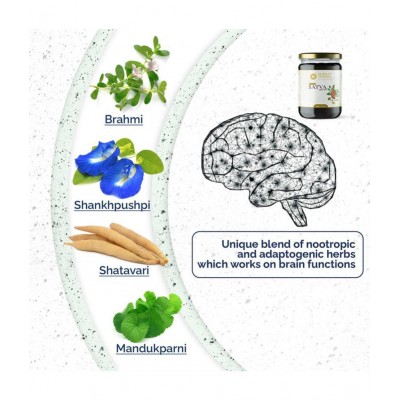 SUKRIT AYURVEDA Satva - Brain Tonic, Memory, Anxiety Paste 500 gm Pack Of 1