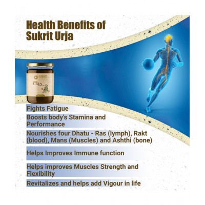 SUKRIT AYURVEDA Urja - Body Strength, Vitality Paste 500 gm Pack Of 1