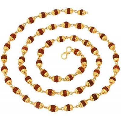 Sagun Art & Jewellers Spiritually Activated Authentic & Original Rudraksh Mala For Men & Women