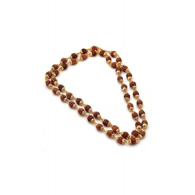 Sagun Art & Jewellers Spiritually Activated Authentic & Original Rudraksh Mala For Men & Women