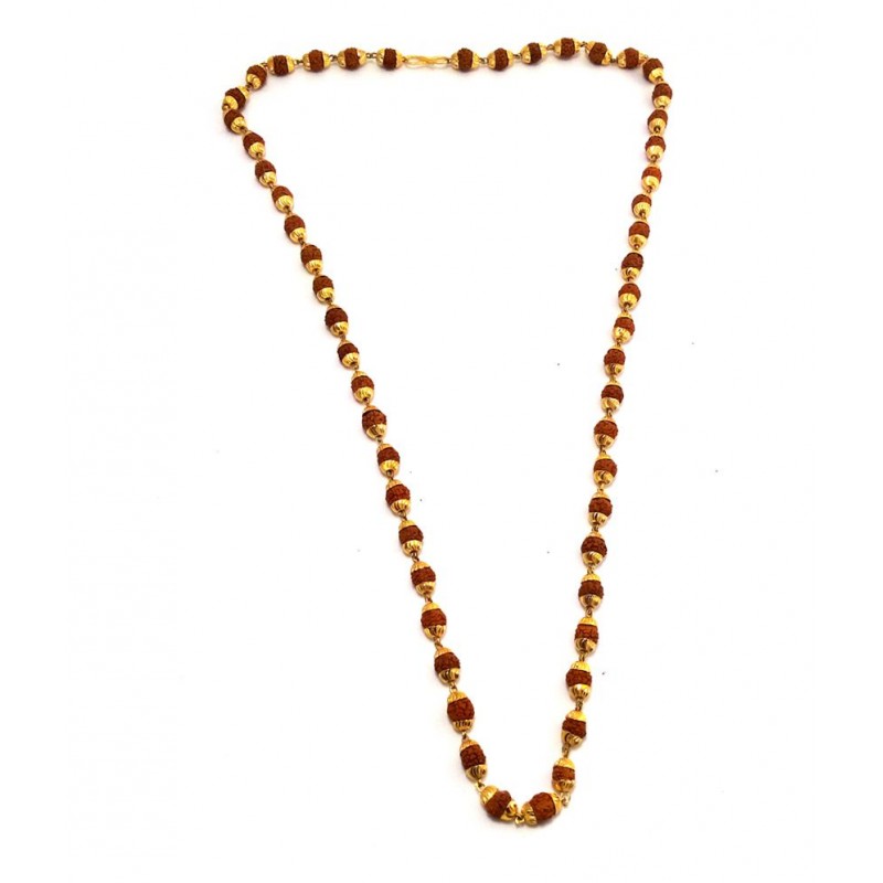 Sagun Art & Jewellers Spiritually Activated Authentic & Original Rudraksh Mala For Men & Women