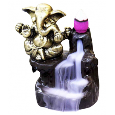Saisha Trending Zone Multicolour Fiber Smoke Backflow - Pack of 1