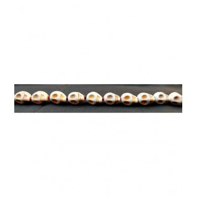 Santosh Skull Nar Mund Mala For Kali Puja, Bherav Puja And Wearing 54+1 Beads