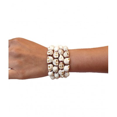 Santosh Skull Nar Mund Mala For Kali Puja, Bherav Puja And Wearing 54+1 Beads