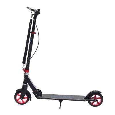 Scooter With Brake Foldable Adjustable Height Shock-absorbing Balance Scooter Outdoor Sports Adult Scooter