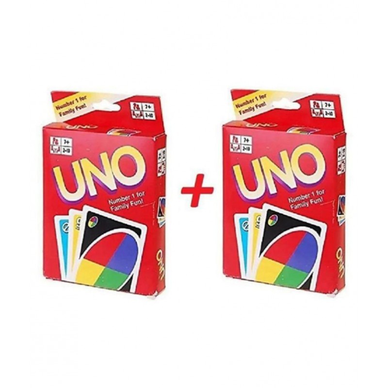 SelectionWorld UNO Playing Flash Cards (2 Sets Of 108 Cards Each)