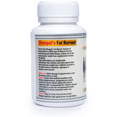 Sheopals Fat Burner - Belly Fat Burner Capsule - With  Garcinia Cambogia 1 gm Unflavoured Single Pack