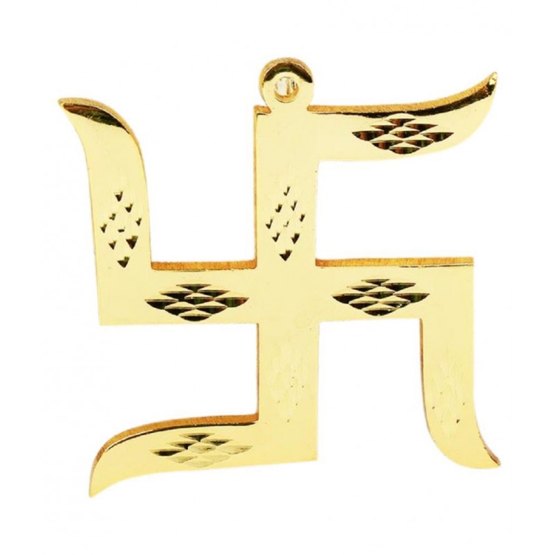 Shining Brass Swastika