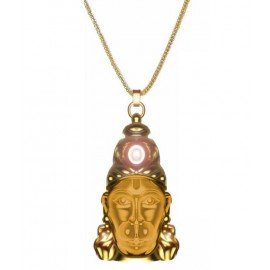 Shivansh Hanuman Chalisa Yantra with Gold Platted Chain