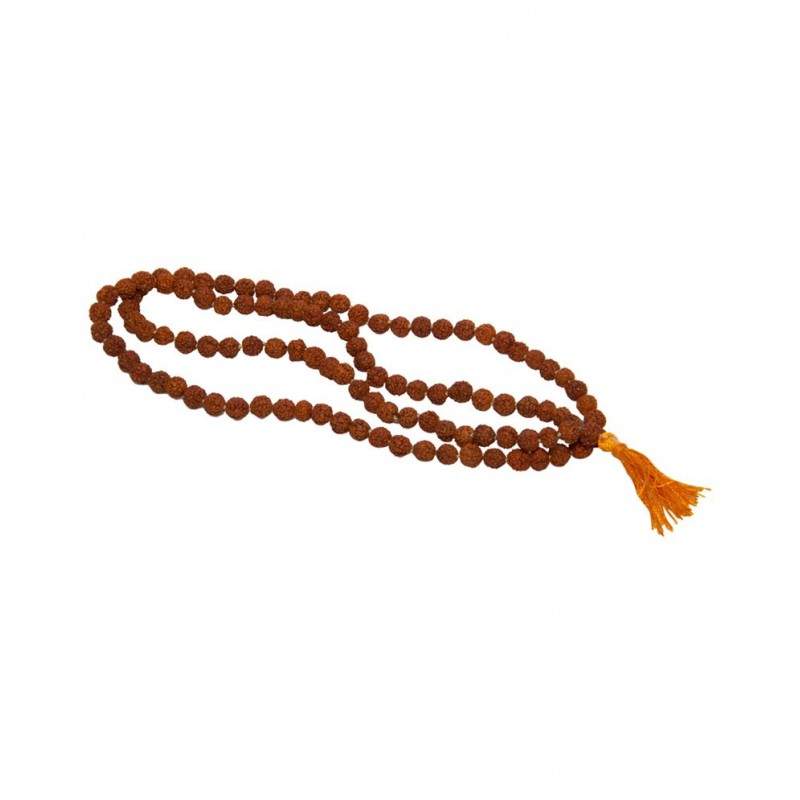 Shopoj 5 Mukhi Rudraksh Mala - Brown