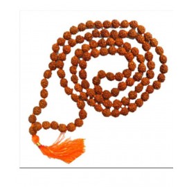 Shopoj Rudraksha Mala For Spiritual Use -brown