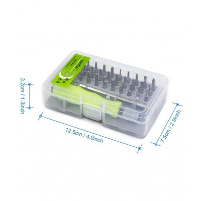 Shray-32 in 1 Interchangeble Multipurpose Mini Screwdriver Set Magnetic Slot Wrench Bits Repair Tools Kit Set Combination Screwdriver Set for Home Appliance,Laptop,Mobile,Computer