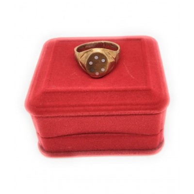 Shree  Yantra Ashtadhatu Ring