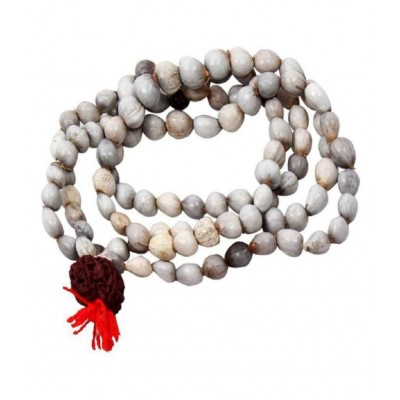 Shri Astha Vinayak Combo of Energized Original Seeds Vaijanti Mala & 108 Lotus Seeds Kamal gatta Mala for Wearing, Pooja Mantra Chanting
