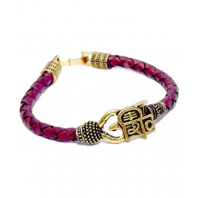Shri Astha Vinayak Leather Kada