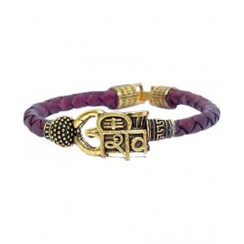 Shri Astha Vinayak Leather Kada