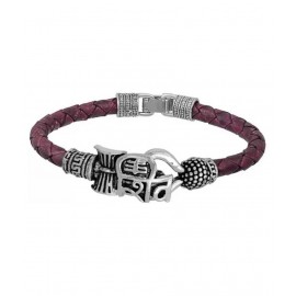 Shri Astha Vinayak Leather Kada