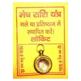 Shri Astha Vinayak Mesh Rashi Yantra Locket