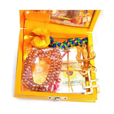 Shri Baglamukhi Yantra box / Complete puja set  Kavach Bagla Mukhi Pujan Poojan Samagri