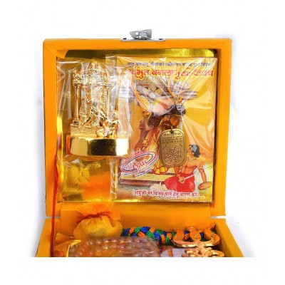 Shri Baglamukhi Yantra box / Complete puja set  Kavach Bagla Mukhi Pujan Poojan Samagri